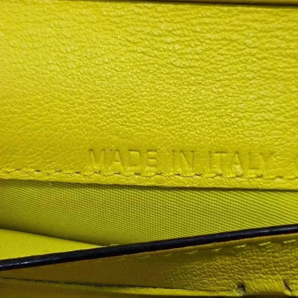 Dior Rencontre Black/Yellow Wallet-On-Chain - Picture 2 of 16